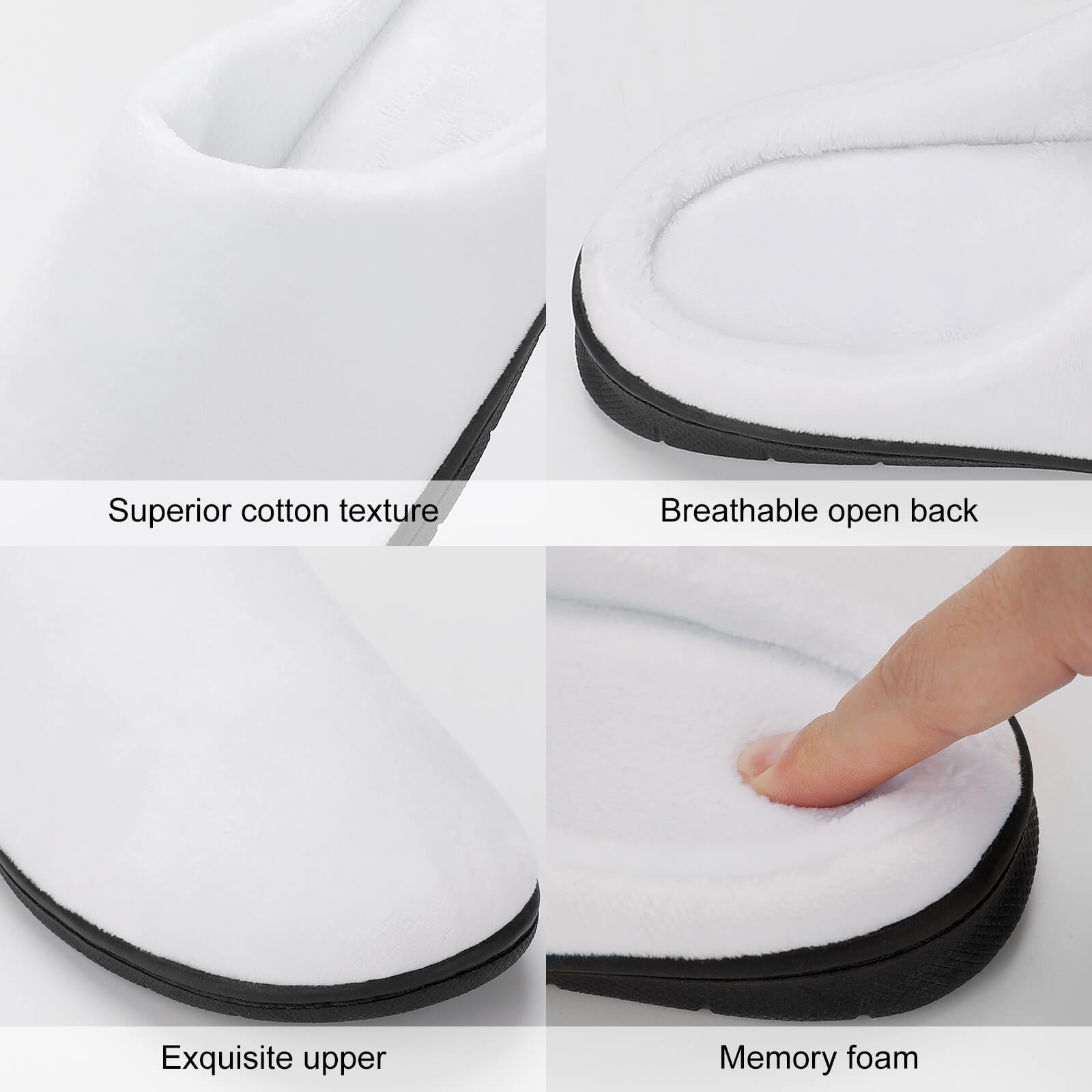 Cotton slippers