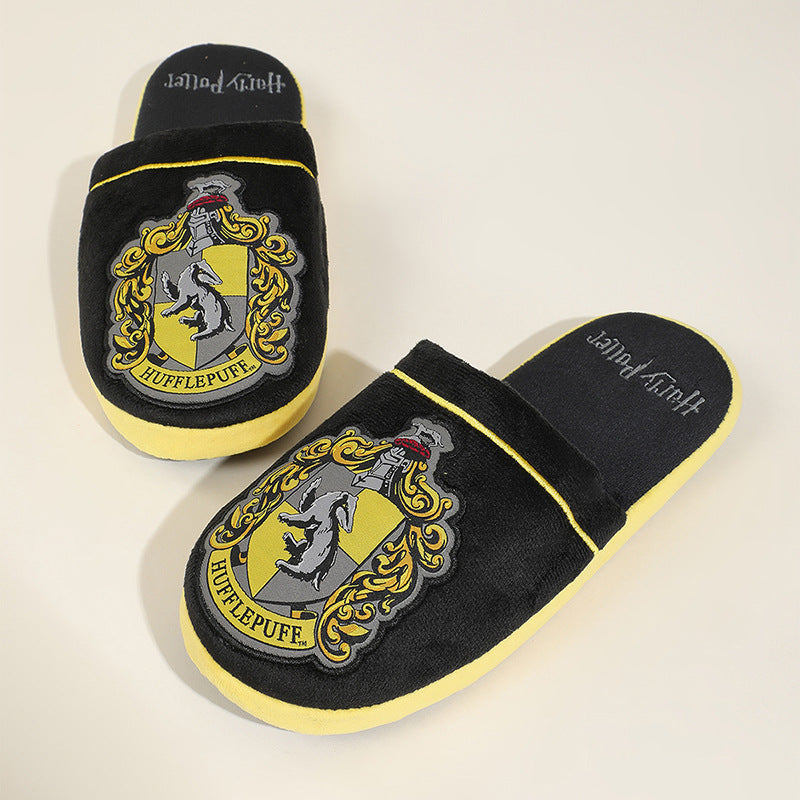 Cartoon home slippers indoor and outdoor warm slippers cotton slippers